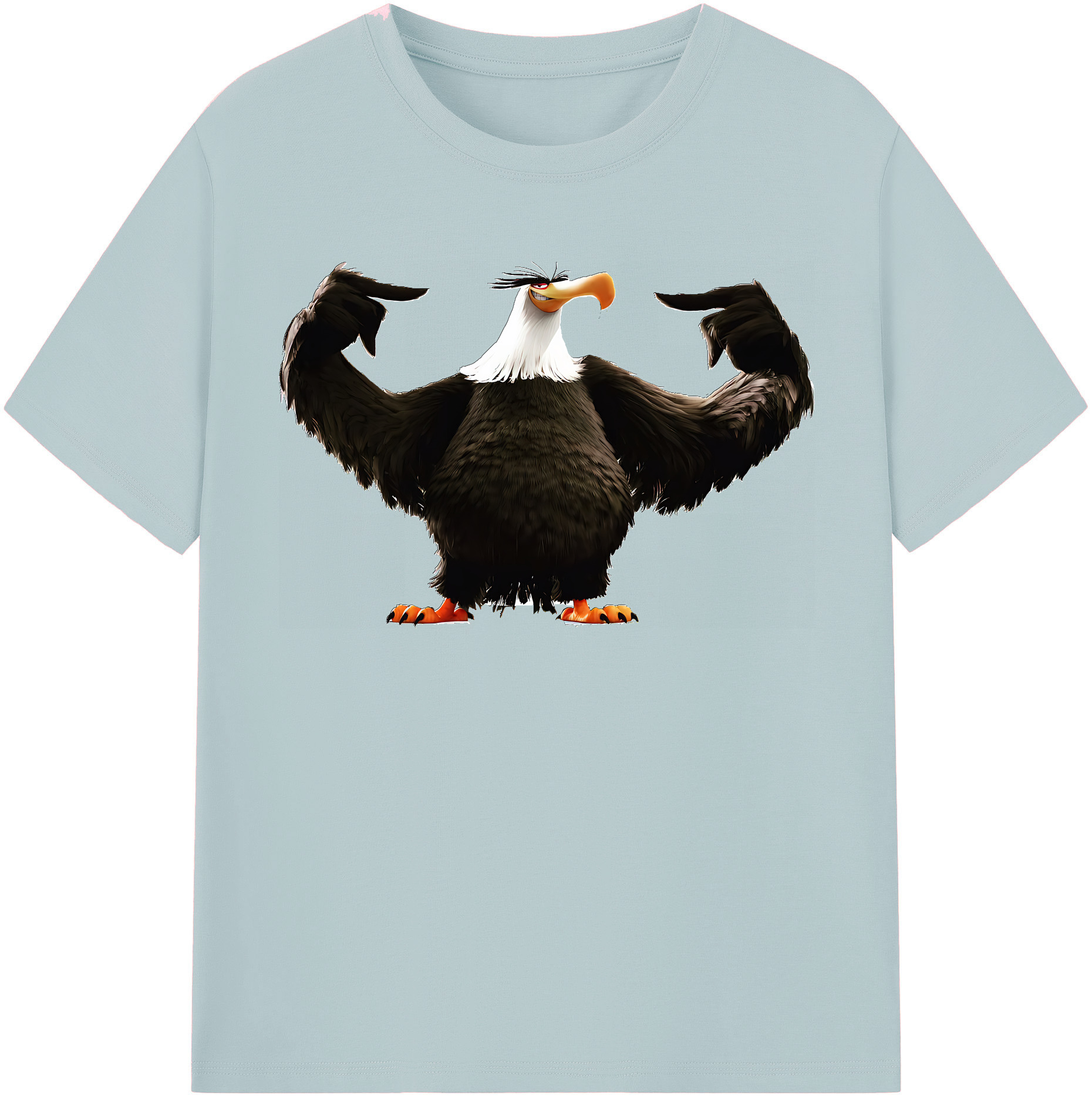 （画像用） Angry Birds アングリーバード 綿100％半袖Tシャツ（フロントプリント）